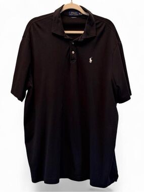 Ralph Lauren Black Polo Men’s Shirt- Size XXL